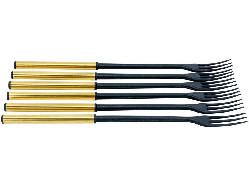 Kadastar Käsefonduegabeln Protect Gold 6 Personen