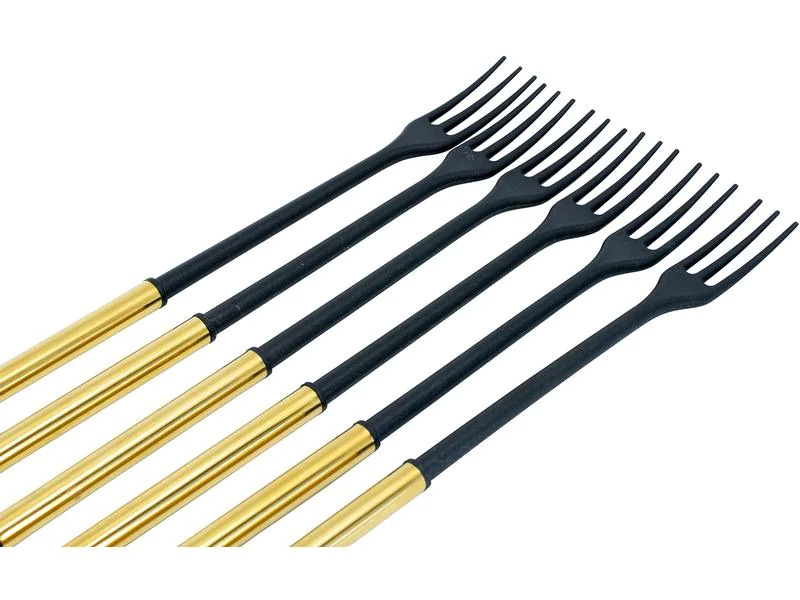 Kadastar Käsefonduegabeln Protect Gold 6 Personen