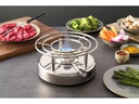 Kisag Fondue-Rechaud Longfire Silber