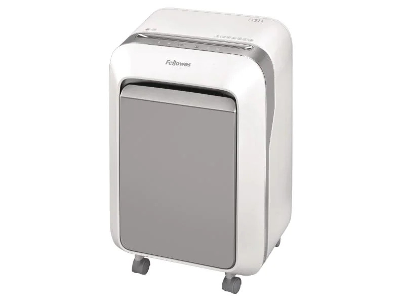 Fellowes Aktenvernichter LX211 P-5, 15 Seiten, Weiss
