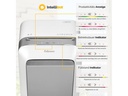 Fellowes Aktenvernichter LX211 P-5, 15 Seiten, Weiss