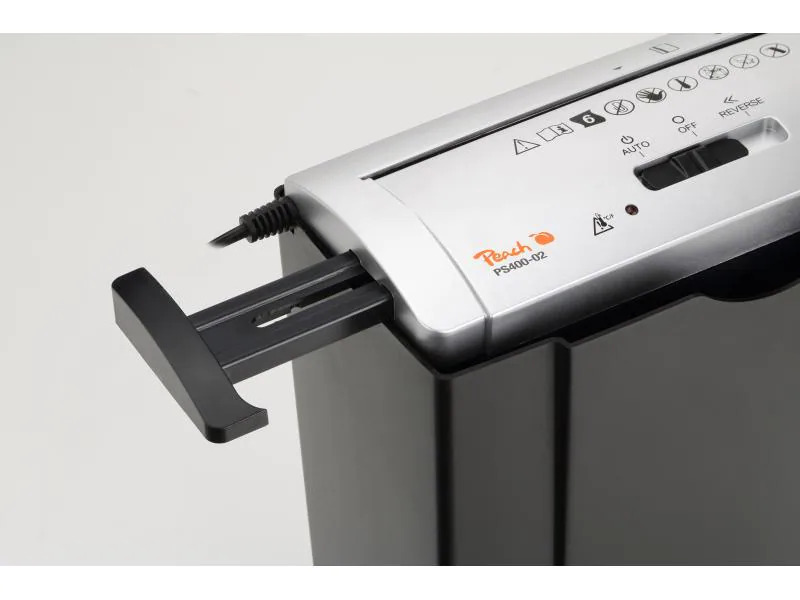 Peach Aktenvernichter PS400-02 P-1, 6 Seiten