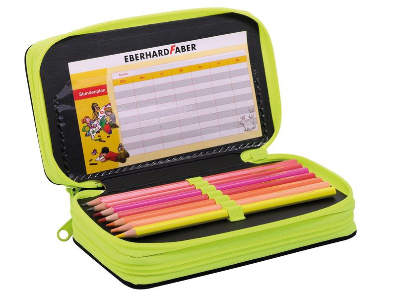 Eberhard Faber Etui Triple Racecar 36-teilig, Grün