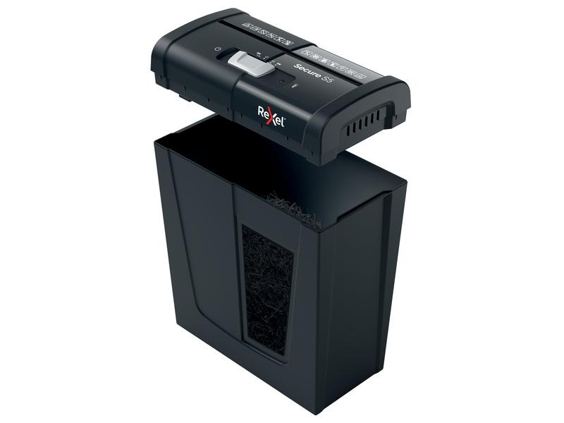 Rexel Aktenvernichter Secure S5 P-2, 5 Seiten