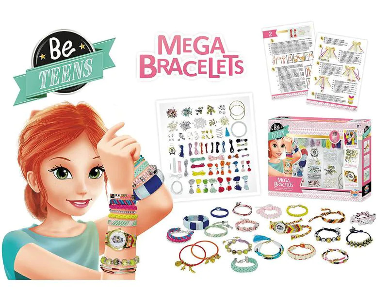 Buki Bastelset Be Teens Mega Armbänder