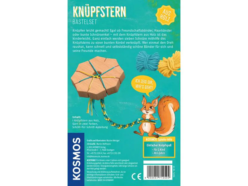 Kosmos Bastelset Knüpfstern