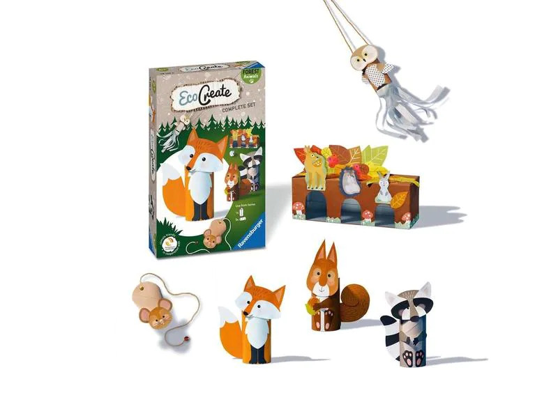 Ravensburger Bastelset EcoCreate «Forest Animals»