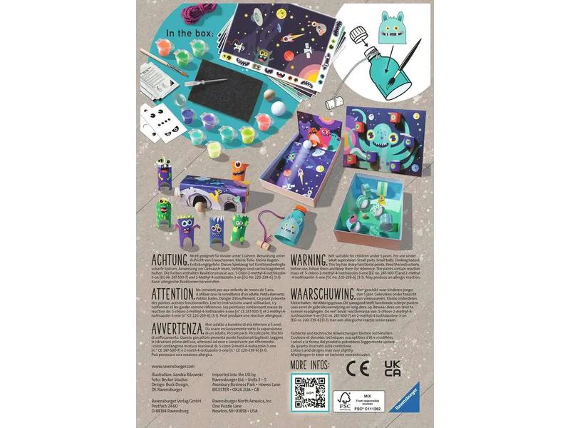 Ravensburger Bastelset EcoCreate «Monster Games»