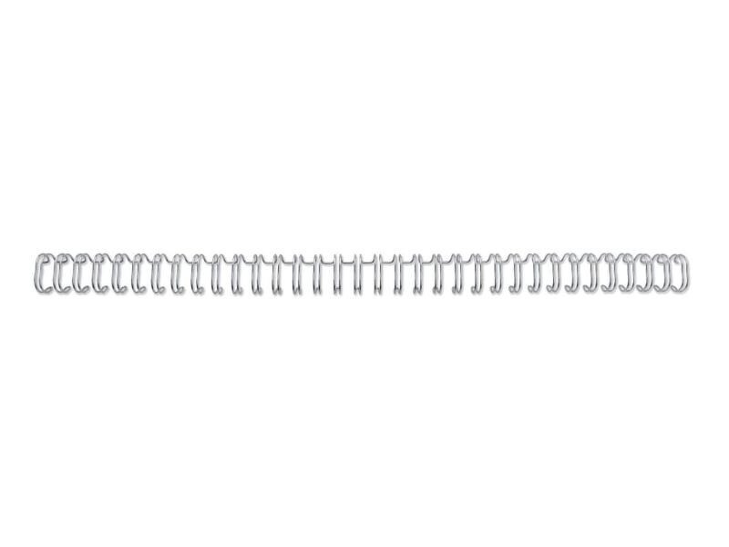 GBC Binderücken WireBind 11 mm Draht Silber, 100 Stück