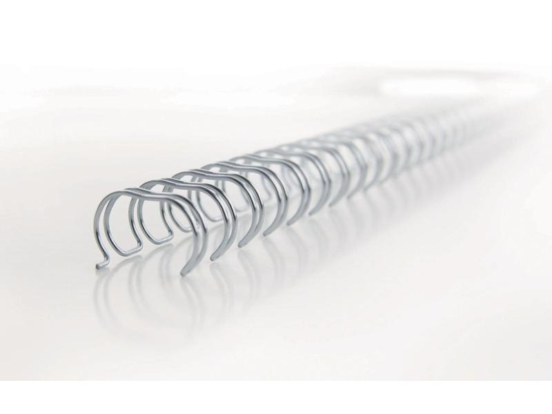 GBC Binderücken WireBind 14 mm Draht Silber, 100 Stück