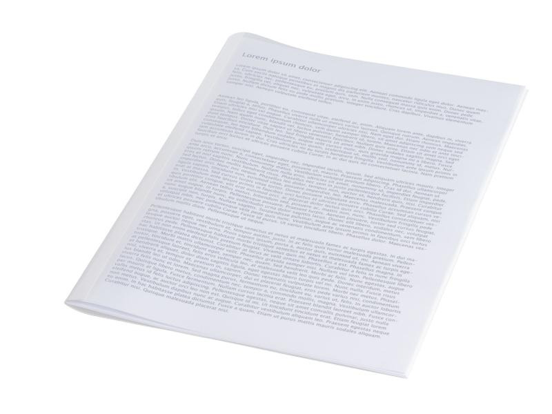 Fellowes Einbanddeckel für 1-8 Blatt, 200 g/m², 100 Stück, Weiss