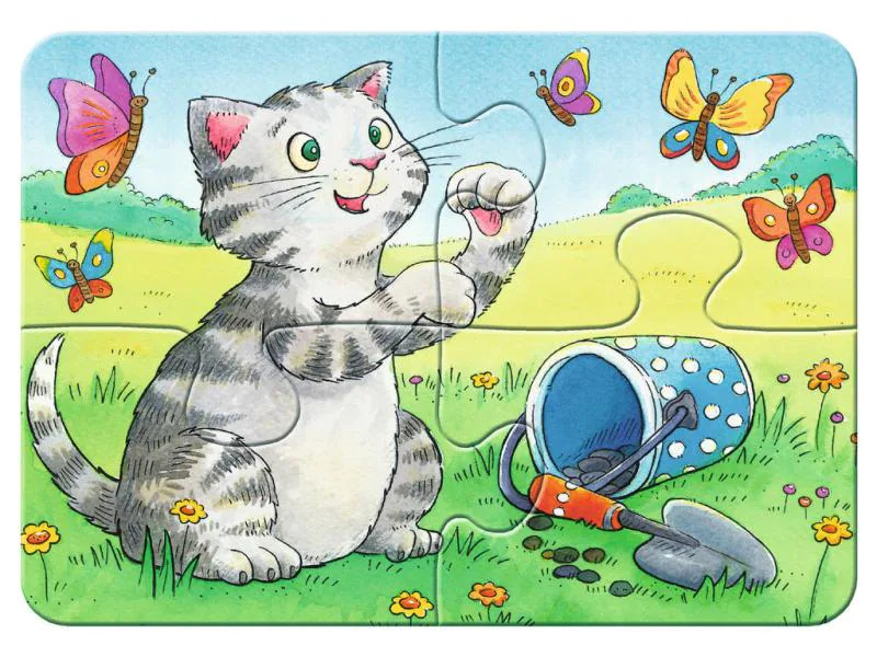 Ravensburger Kleinkinder Puzzle Niedliche Haustiere