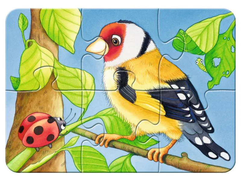 Ravensburger Kleinkinder Puzzle Süsse Gartenbewohner