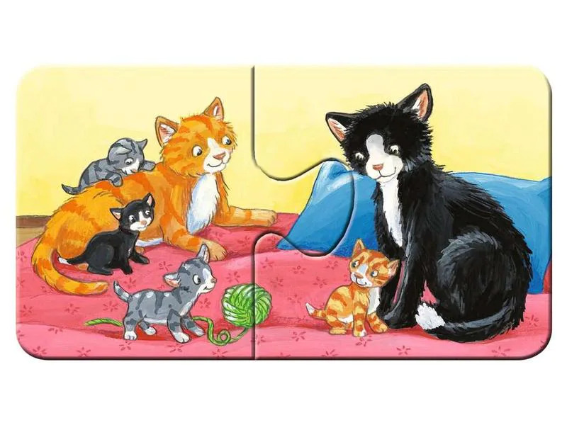 Ravensburger Kleinkinder Puzzle my first puzzles Tierfamilien Bauernhof
