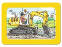 Ravensburger Puzzle Bagger,Traktor und Kipplader