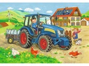 Ravensburger Puzzle Baustelle und Bauernhof