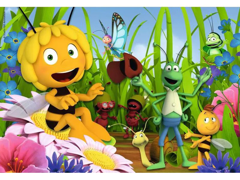 Ravensburger Puzzle BienMaja auf der Blumenwiese