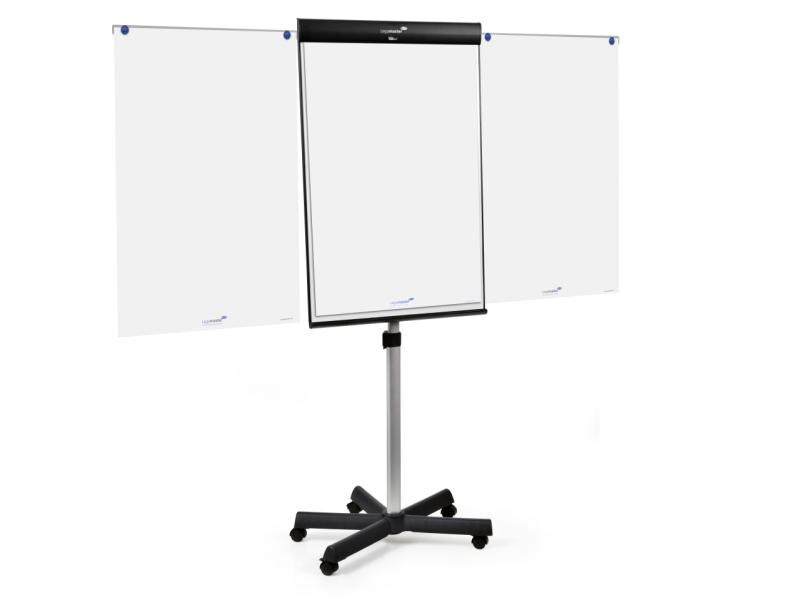Legamaster Flipchart Universal Triangle 68 x 105 cm mit Rollen