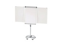 Maul Flipchart MAULsolid Rundfuss, mit 2 Papierhaltern