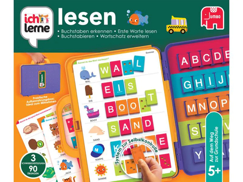 Jumbo Kinderspiel Ich lerne Lesen