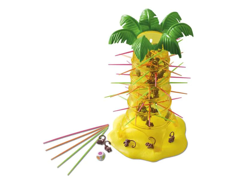 Mattel Spiele Kinderspiel S.O.S. Affenalarm