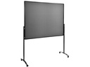 Legamaster Moderationswand Premium Plus 120 cm x 150 cm, Grau