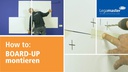 Legamaster Pinnwand Board Up Soft 75 x 100 cm Hellgrau