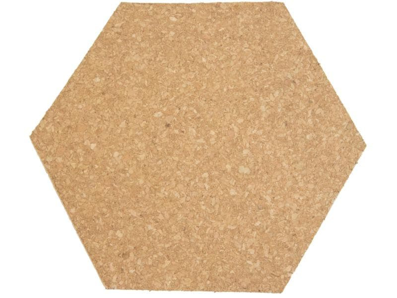 Securit Comboboard Silhouette Hexagon 7Stk. + Kreidetafel, Set