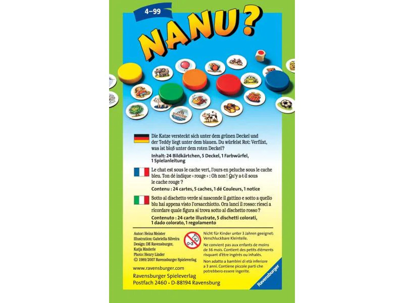 Ravensburger Kinderspiel Nanu?