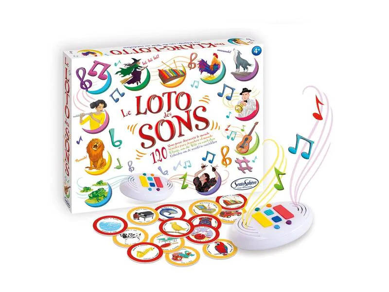Sentosphere Kinderspiel Klang-Lotto
