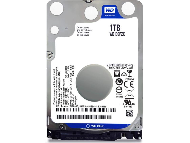 Western Digital Harddisk WD Blue 2.5 SATA 1 TB