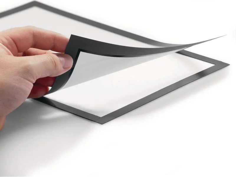 DURABLE Präsentationsrahmen Duraframe A4 2 Stück Schwarz