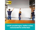 3M Whiteboardfolie Post-it Flex Write 121.9 x 243.8 cm, 1 Rolle