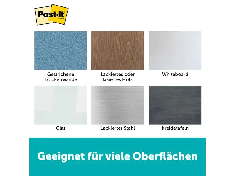 3M Whiteboardfolie Post-it Flex Write 121.9 x 243.8 cm, 1 Rolle