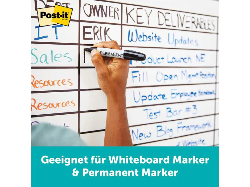 3M Whiteboardfolie Post-it Flex Write 60.9 x 91.4 cm, 1 Rolle