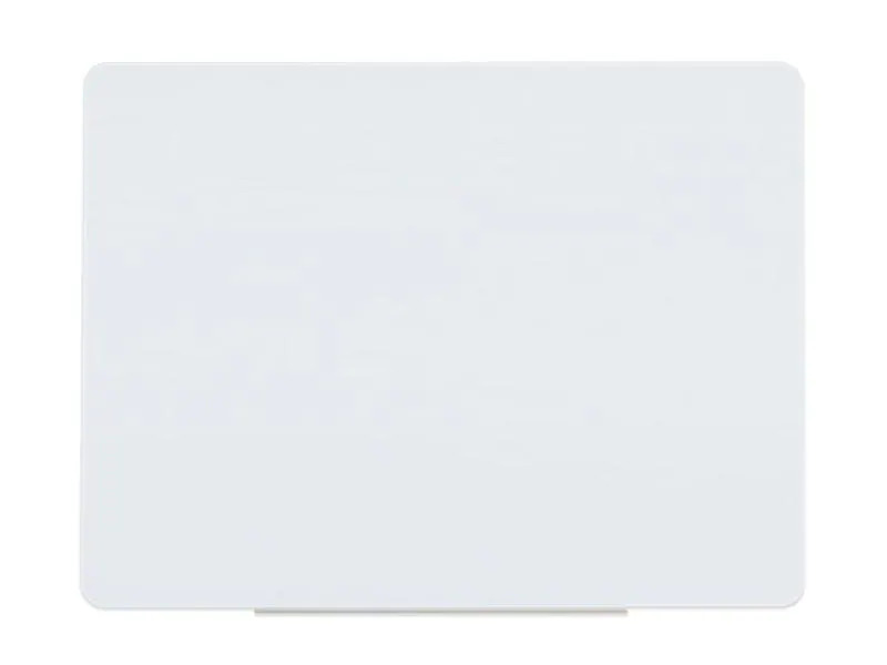 Bi-Office Magnethaftendes Glassboard 60 cm x 90 cm, Weiss