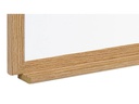 Bi-Office Magnethaftendes Whiteboard 60 cm x 90 cm, Weiss