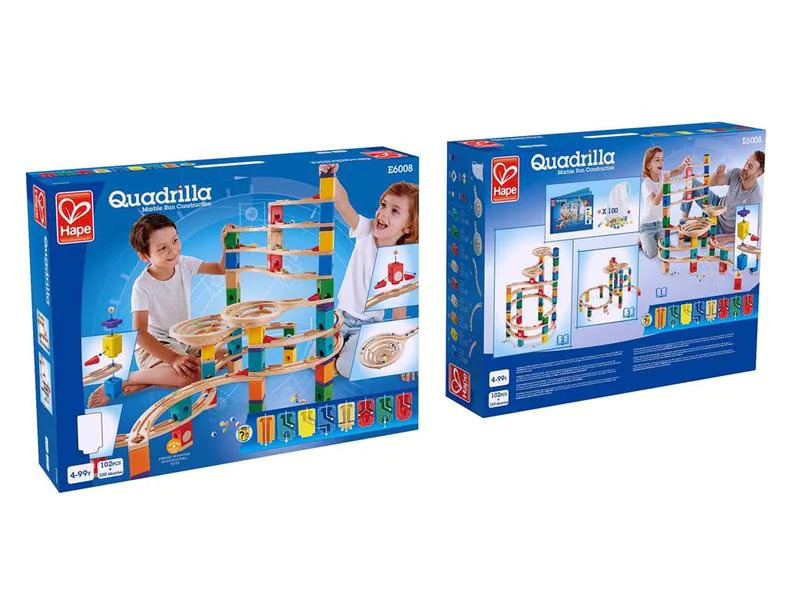 Hape Kugelbahn Quadrilla: The Cyclone