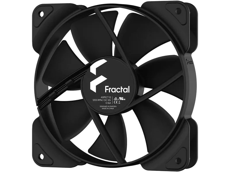 Fractal Design PC-Lüfter Aspect 12 Schwarz