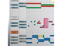 Legamaster Magnethaftendes Whiteboard Jahresplaner 100 x 150 cm