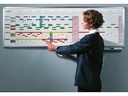 Legamaster Magnethaftendes Whiteboard Jahresplaner 50 x 150 cm