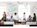 Legamaster Magnethaftendes Whiteboard Wrap-Up 101x150 cm, Selbstklebend