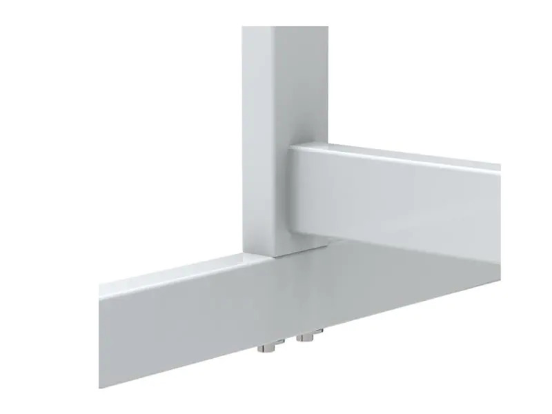 Maul Mobiles Whiteboard MAULstandard 100 cm x 200 cm, Weiss/Grau