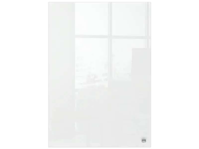 Nobo Acryl-Notiztafel Flach liegend A4, Transparent