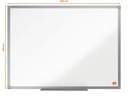 Nobo Magnethaftendes Whiteboard Essence 45 cm x 60 cm, Weiss