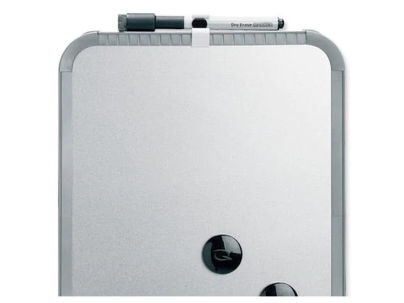 Nobo Magnethaftendes Whiteboard Slimline 58 cm x 43 cm, Silber
