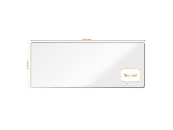 Nobo Whiteboard Premium Plus 120 cm x 300 cm, Weiss
