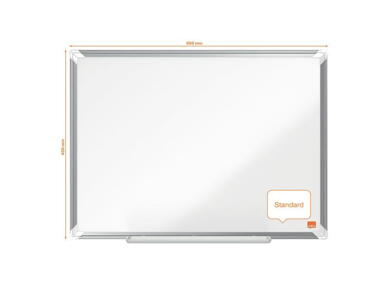 Nobo Whiteboard Premium Plus 45 cm x 60 cm, Weiss