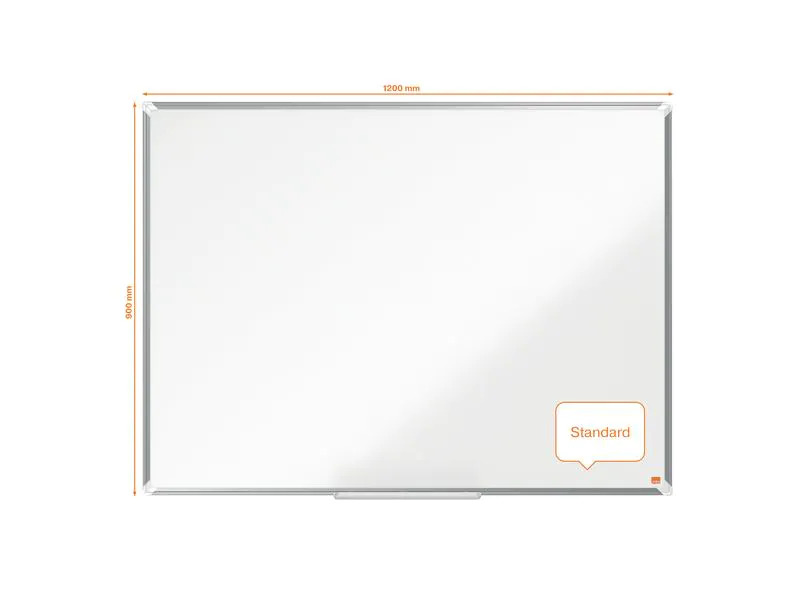 Nobo Whiteboard Premium Plus 90 cm x 120 cm, Weiss