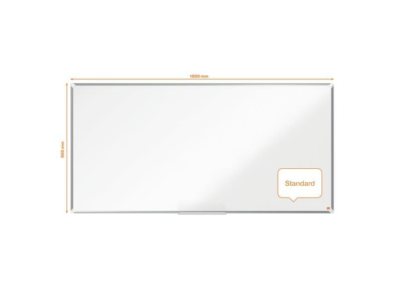 Nobo Whiteboard Premium Plus 90 cm x 180 cm, Weiss